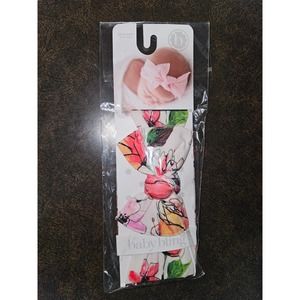 #861 Original Baby Bling Fab-Bow-Lous baby headbands in floral pattern NEW